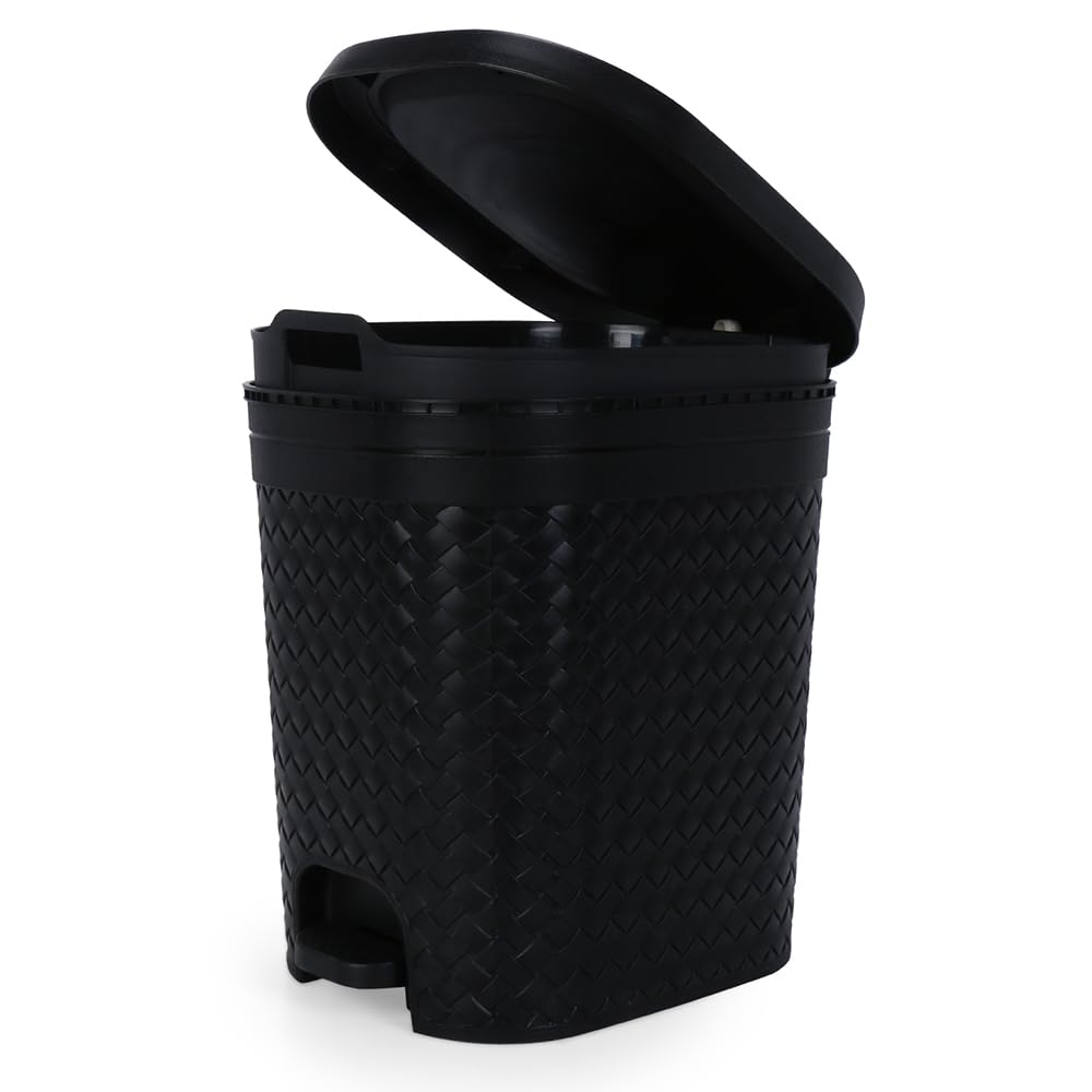 KOLORR Stitch 15L Pedal Bin - Black -2