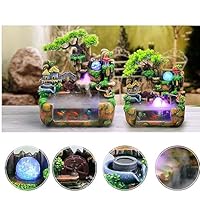 リビングや寝室等に室内噴水自動加湿器にもなりますが基本的に開運です水の置物リラク Amazon.co.jp: 卓上噴水 室内噴水 リラクゼーション インテリア