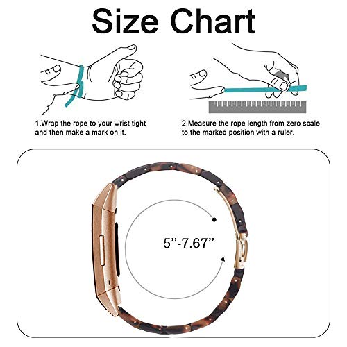 Correa de resina compatible con Fitbit Charge 4/3 SE miniatura 5