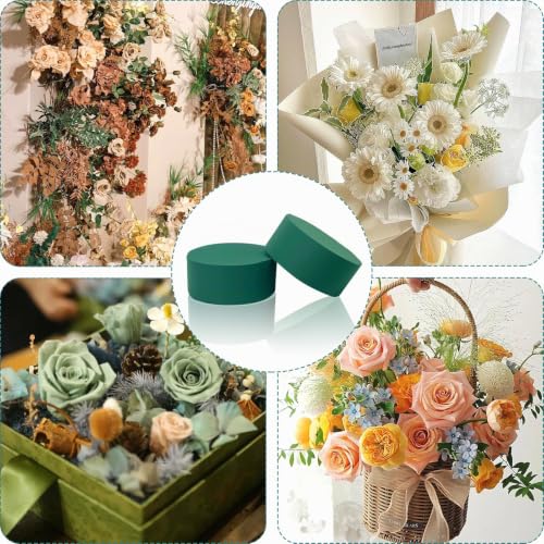 Miniatura 7 de Msymsyu Espuma Para Arreglos Florales 19x5cm 1 Unidad Espuma Adhesiva Esponja De Alta Resistencia E Irrompible Espuma Para Flores Espuma Adhesiva Para Flores Artificiales Ideal Para Fiestas, Familia Y