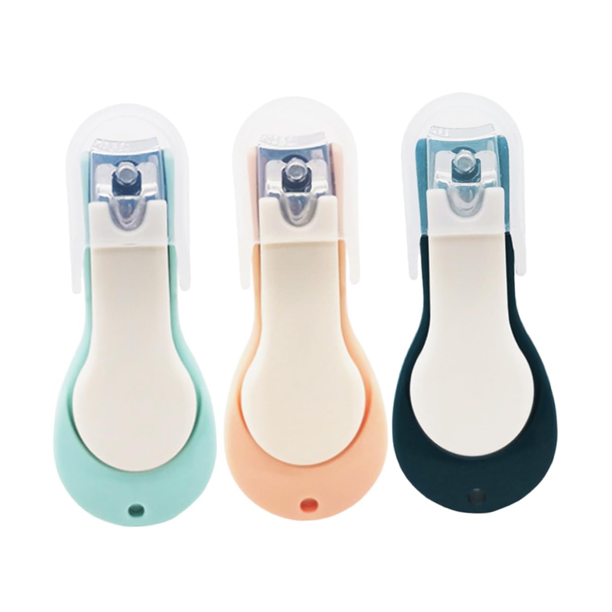 BESPORTBLE Nail Clippers for Boys and Girls Toddlers 3-Piece Manicure Kit Safety Edge Nail Trimmer Set for Newborns