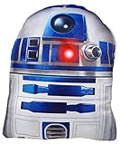 Daum - Pimp Up Your Life 15849 – Disney Star Wars Forma Cojín R2D2, Peluche, 19 cm