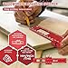 VICHSAMWY Precision Metal Slide Stop Scribing Ruler - 12, 8 & 6 Inch, Adjustable Measuring & Marking for Woodworking