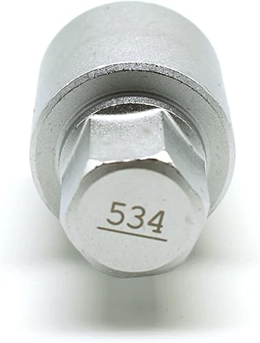 Miniatura 31 de TEMO 527 Llave de extracción de tornillo de tuerca de bloqueo de rueda antirrobo zócalo S3056 para vehículos VW Audi Vag Volkswagen