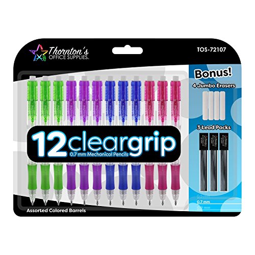 Crayon mécanique 0,7 mm Thornton pour prendre des notes au bureau et organiser les cours