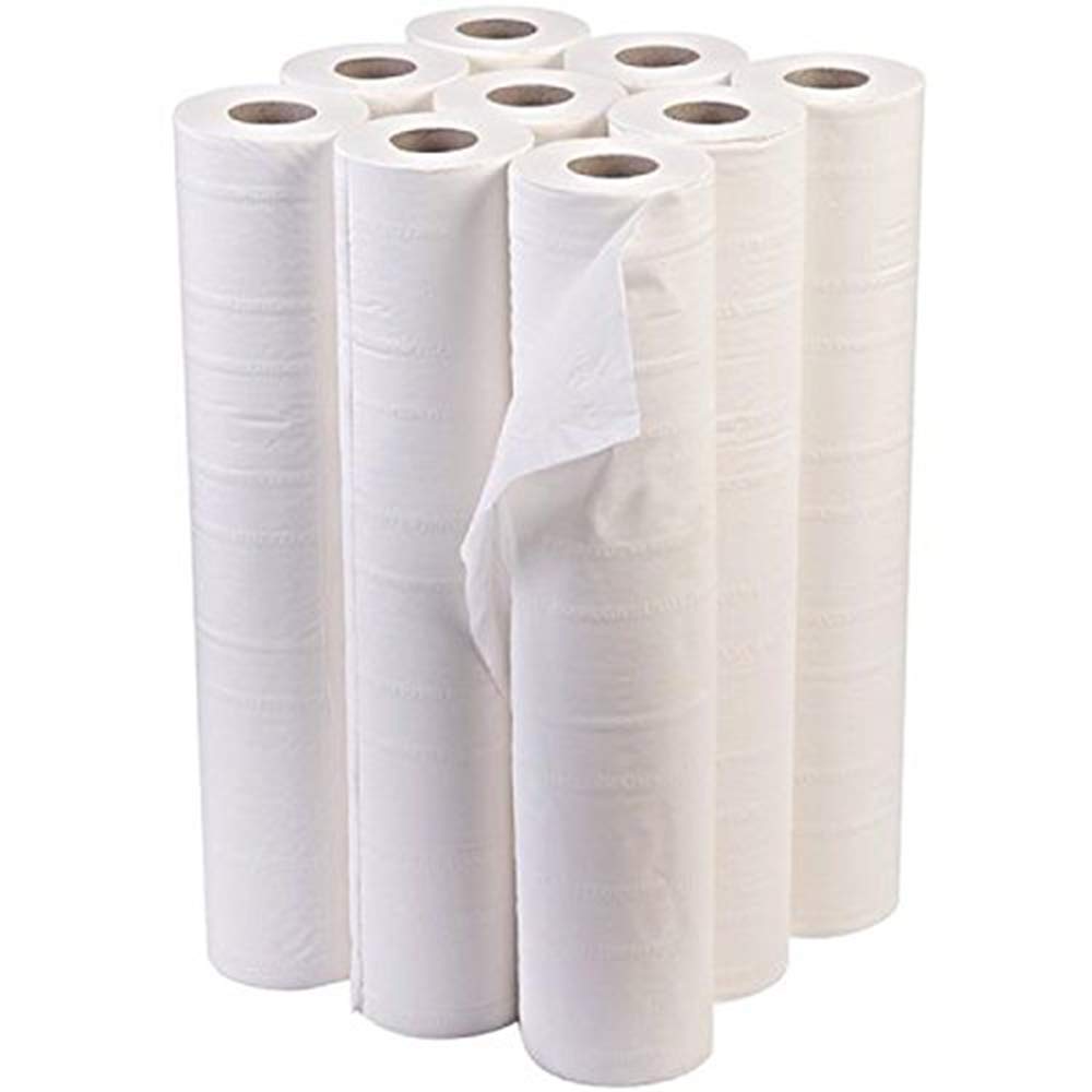 Ideal 365 Couch Roll - 20 Inch White Bed Roll, 9 Rolls, CHSA Approved, Recycled Content, Luxury Feel - Ideal for Medical and Spa Use