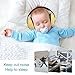 Pilipane Infants Noise Cancelling Headphones, Safety Earmuffs, Foldable Children's Sleep Earmuff Noise Cancelling Hearing for Conservation for Babies(Yellow)
