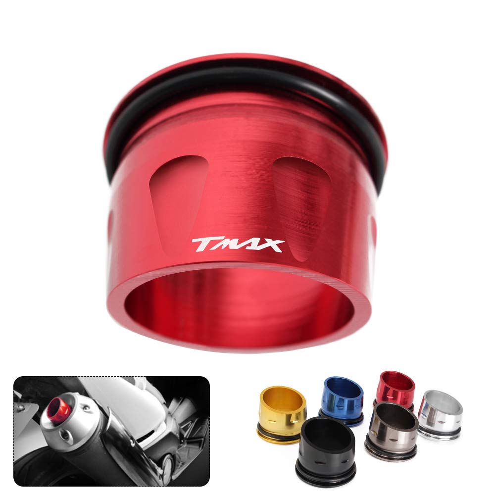 Terminali di Scarico Terminale di Copertura in Alluminio CNC per T MAX TMAX 530 T-MAX500 XP530 2012-2015 2016
