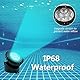 T-SUN Solar Teichbeleuchtung RGB Solar Unterwasserstrahler LED Teich Licht mit IP68 wasserdicht, RGB-Farbwechsel Landschaftsscheinwerfer Gartenbeleuchtung für Garten, Patio, Baum (3 Set)