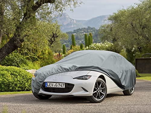 Image of Kayme Heavy Duty Car Cover Custom Fit Mazda Miata MX5 MX-5 Targa /Roadster /Cabriolet (NA NB NC ND 1990-2025) Waterproof All Weather for Automobiles, Full Exterior Covers Rain Sun Protection.