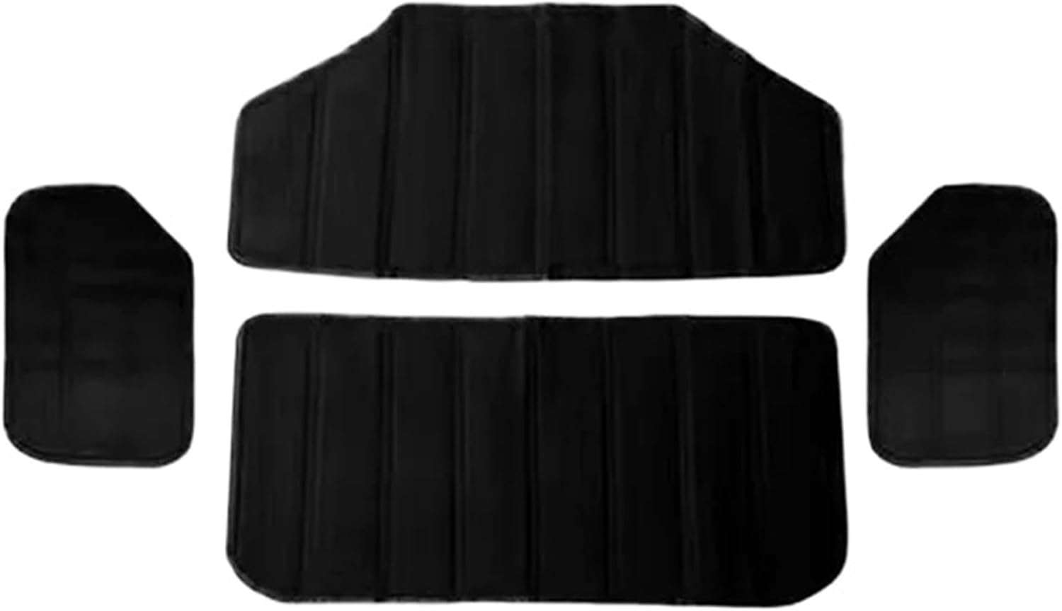Sound Heat Insulation Pad Compatible For Wrangler JK 12-17 JL 18-21 2/4 Doors Hardtop Rear Window Ceiling Roof Heat Insulation Cotton(4PCS JK 4-door)