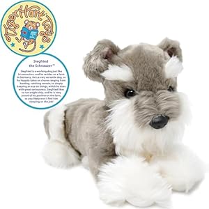 Siegfried The Schnauzer - 13 Inch Stuffed Animal Plush Siegfried The Schnauzer 13 Inch Stuffed Animal Plush
