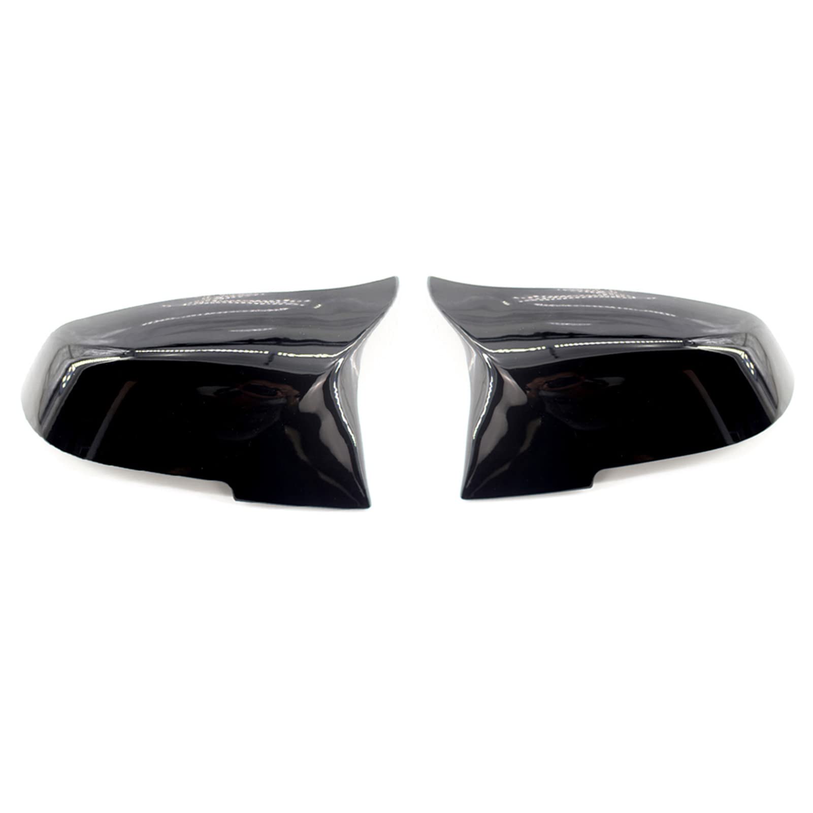 Rearview Mirror Shells Side Wing Mirror Cover Cap Bright Black Pair Replaent for F32 F30 F31 F33 F36