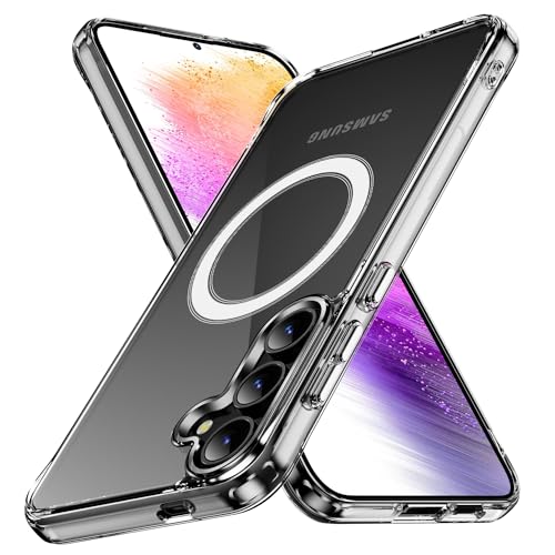 Coque Samsung S24 magnétique transparente idéale pour hommes et femmes actifs