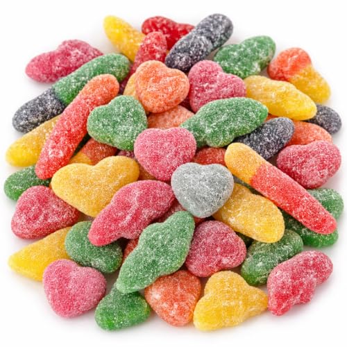 Dulces de gelatina surtidos fruta 1 lb miniatura 4