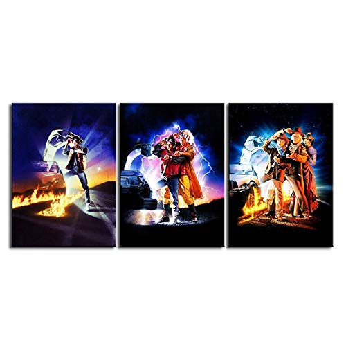 Affiches 3 pièces de film pour déco maison - Art mural et peinture moderne