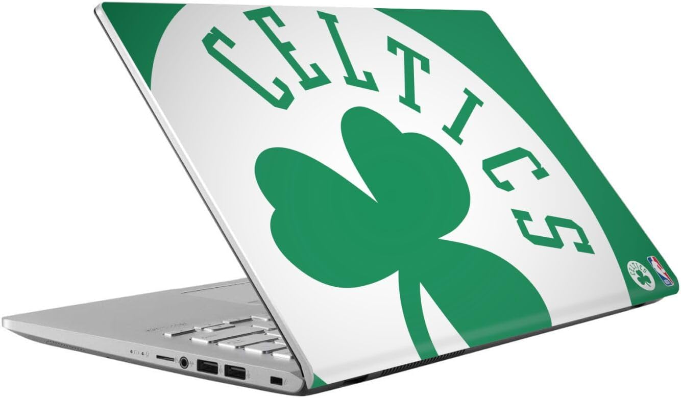 Head Case Designs Officially Licensed NBA Green Design Boston Celtics Logo Vinyl Sticker Skin Decal Cover Compatible with Mi Notebook 14 (2020)