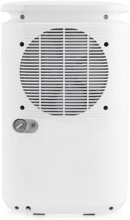 Rear view of TROTEC TTK 30 E Dehumidifier