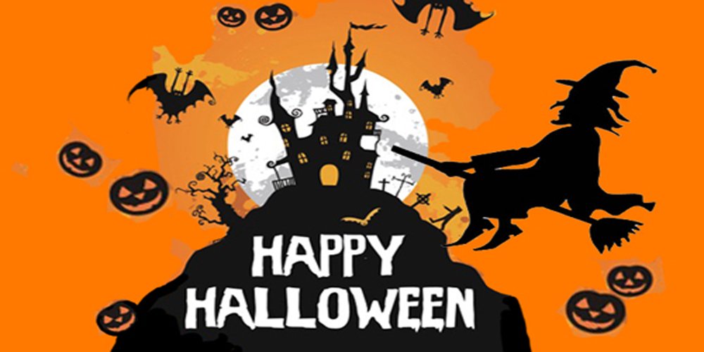 Happy Halloween - 5ft x 3ft FLAG BANNER DECORATION WITH FREE UK POSTAGE