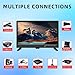 Feihe 19 Inch TV with Built-in DVD Player, FHD 1080P LED Flat Screen DVD Combo TV w/Digital Tuner/HDMI/USB/AV/VGA Input Suitable for Kitchen RV Bedroom Camper
