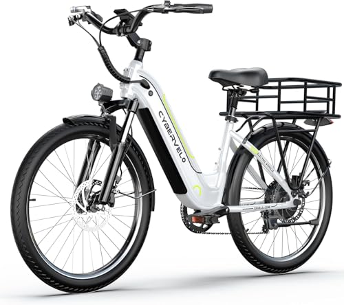 YorkE 26“ Electric Bike for Adult,750W Peak, up 80 Miles Removable Battery Ebike,Adult Electric Bicycles for All Terrain,Men Women E Bike, 7-Speed image 18