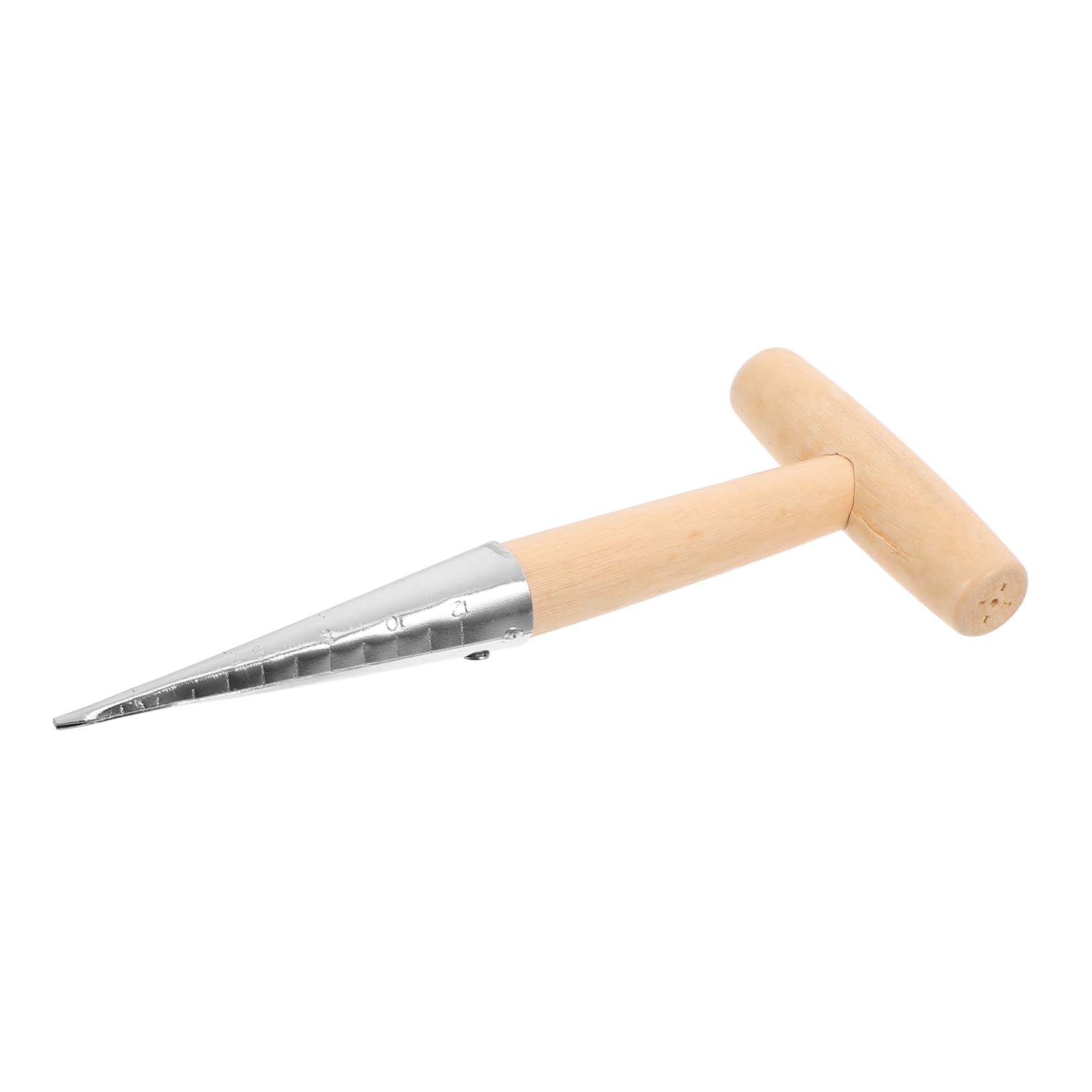 Yardenfun Practical Planting Dibber Ergonomic Design for Joyful Sowing Reliable Garden Dibber Tool for Home Nursery