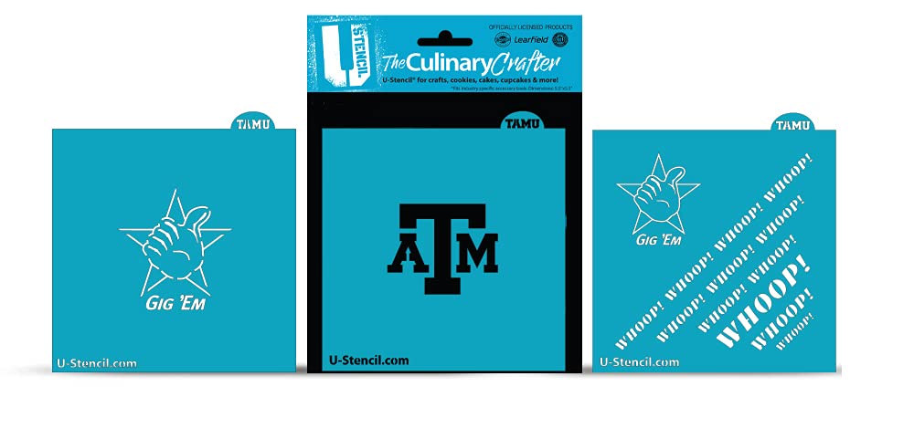 U-Stencil Texas A&M Culinary Stencil Combo - TAMOOS-420