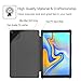 Fintie Slim Case for Samsung Galaxy Tab A 10.5 2018 Model SM-T590/T595/T597, Ultra Thin Lightweight Stand Cover with Auto Sleep/Wake, Black