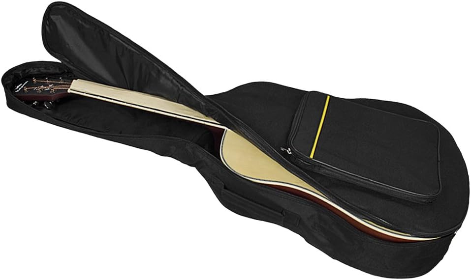 41 Inch Padded Oxford Waterproof Guitar Bag Gig Bag Case Dual Adjustable Shoulder Strap Anti-dust Bag Backpack for Electric Acoustic Guitar
