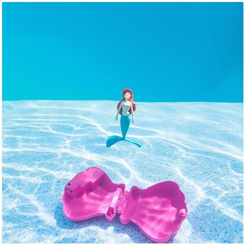Swimways Disney Princess Ariel Dive N Surprise, Swimming Pool Accessories & Kids Pool Toys, Little Mermaid Party Supplies & Water Toys for Kids Aged 5 & Up - Image 3
