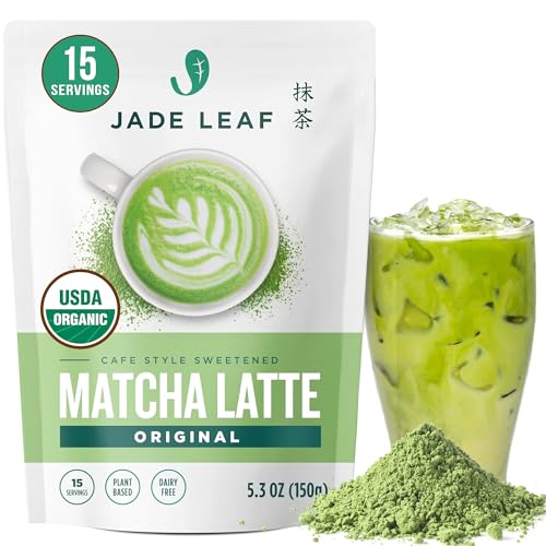 Jade Leaf Matcha Organic Matcha Latte Mix -...