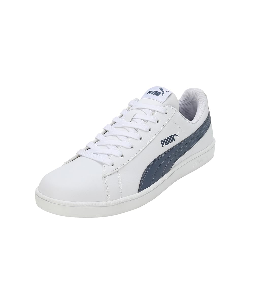 PUMA Unisex UP Sneaker, White-Inky Blue, 6.5 UK: Amazon.co