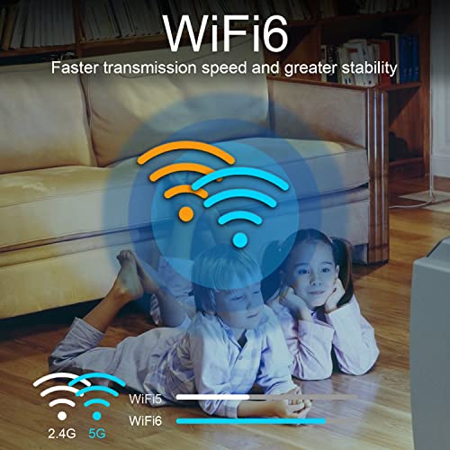 Android 13.0 TV Box, X88 PRO 13 Acryl 4GB RAM 64GB ROM RK3528 Quad-Core WiFi6 Dual Band 2.4G/5.8G BT5.0 8K HDR10+ Ultra HD USB3.0 Smart Home Player - Afbeelding 6