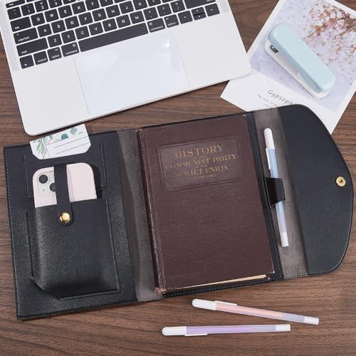 Couverture carnet cuir A5 CRASPIRE porte-documents - 5