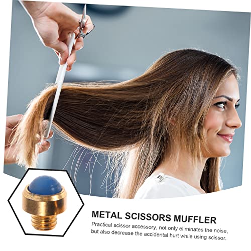 Mipcase 15 Pçs Borracha Metal Silicone Tesoura Acessórios Ferramentas Substituíveis Corte De Cabelo