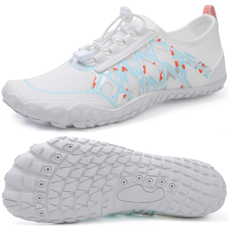 Image of Water Shoes Men Women Barefoot Shoes Outdoor for Beach Aqua Swim Pool River Water Quick Dry Boating Fishing Diving Surfing with Yoga Aerobics
