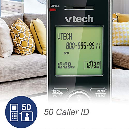 VTech CS6649 Expandable Corded/Cordless P   hone System with Answering System-Caller ID/Call Waiting 