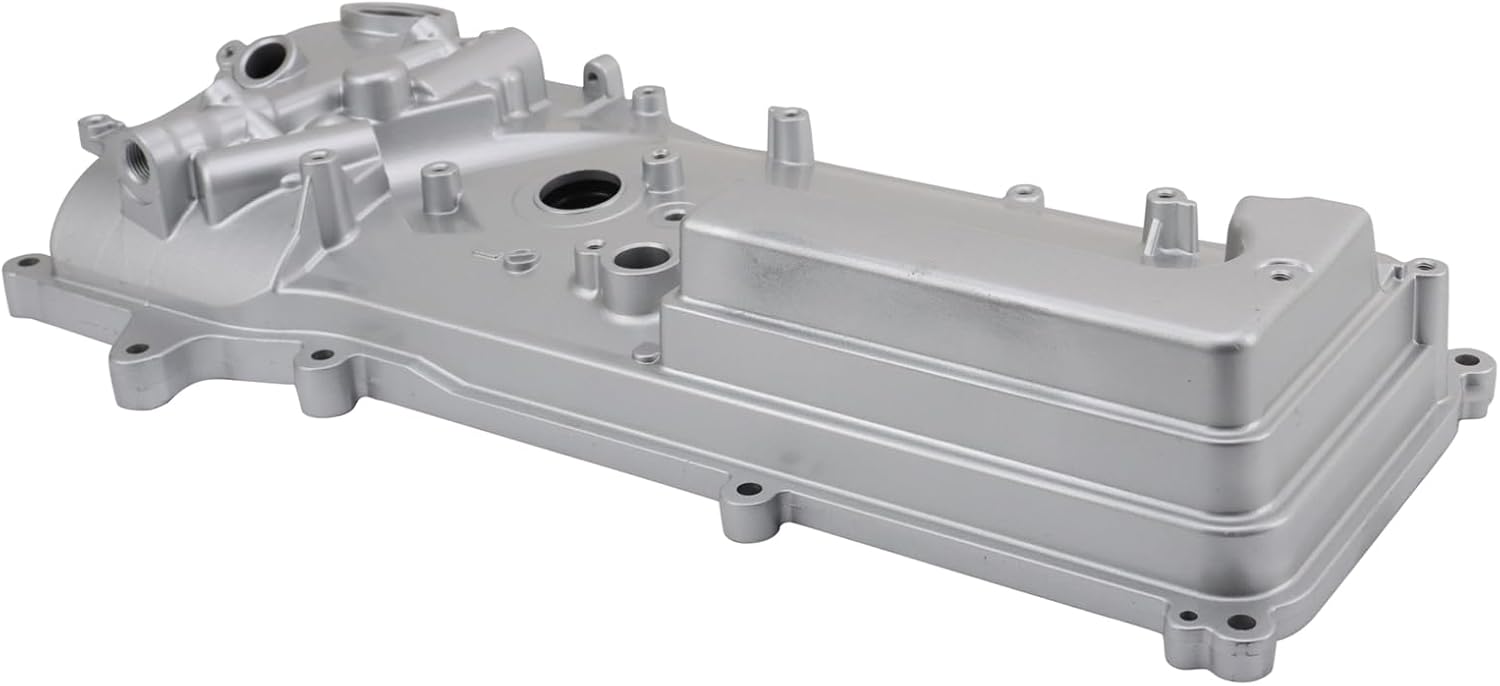 TRQ Left Valve Cover Driver Side Compatible with 2007-2018 Lexus ES350 2007-2015 RX350 2005-2018 Toyota Avalon 2007-2017 Camry 2008-2016 Highlander 2006-2012 RAV4 2007-2016 Sienna 2009-2015 Venza