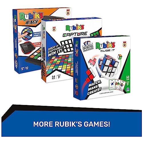Image of Rubik's Roll, 5-in-1 Dice Games Pack & Go Travel Size Multiplayer Colorful Road Trip Board Game, for Kids & Adults Ages 7 and up