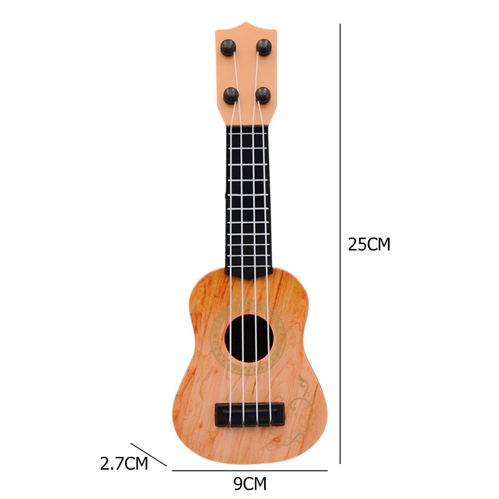Principianti Ukulele Strumenti Musicali A Corda Classici Mini Ukulele Portatile Adatto Ai Principianti(Yellow)