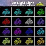 Zoom IMG-1 fanimyholy lampade 3d illusione trattore Zoom IMG-1 fanimyholy lampade 3d illusione trattore
