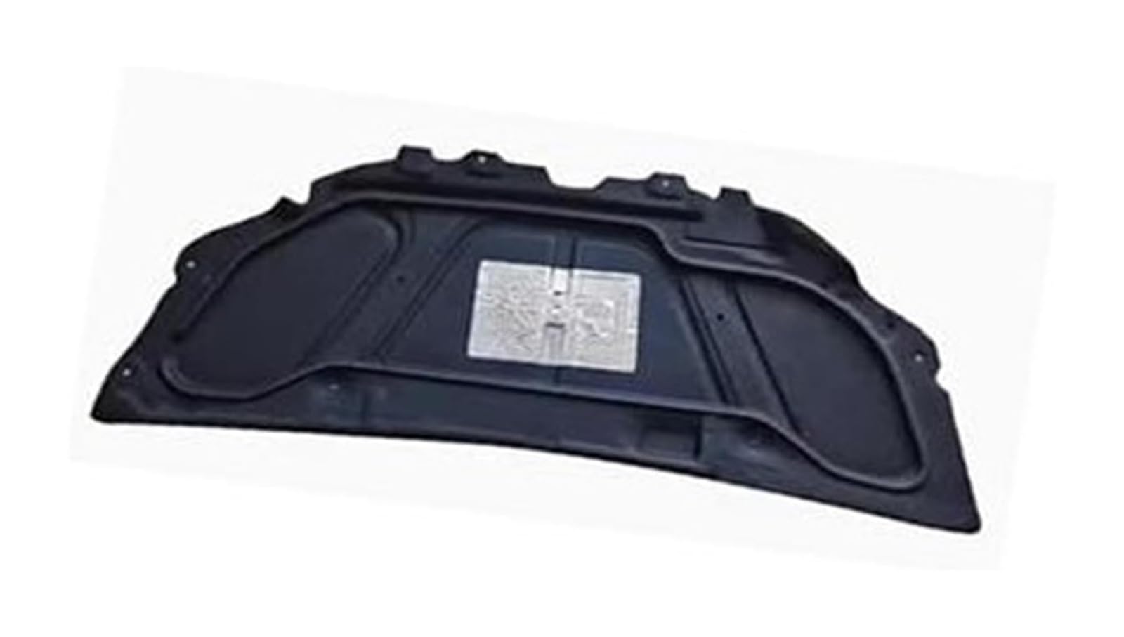 for Peugeot 307 2001-2011 Car Hood Engine Mat Insulation Soundproof Heat Cotton Pad Car Sound Insulation Cotton(Black 2001-2004 1)