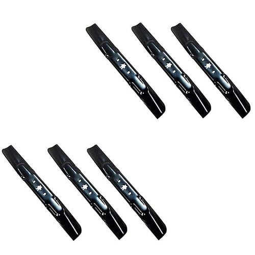 6 cuchillas para Cub Cadet RZT54 742-05056 942-05056A se adapta a Snapper 771387