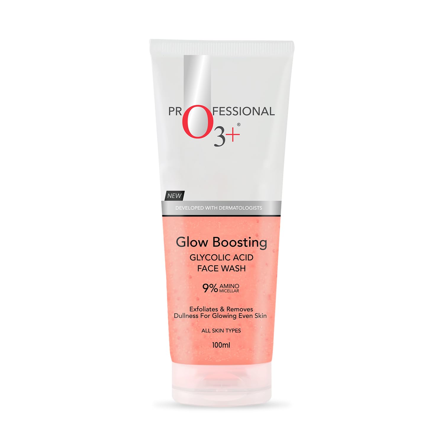 O3+ Glow Boosting Face Wash With Glycolic Acid for Gentle Exfoliation, Aloe Vera for refresh Skin and Vitamin C for skin brightening | All Skin Types | 100ml-image-34