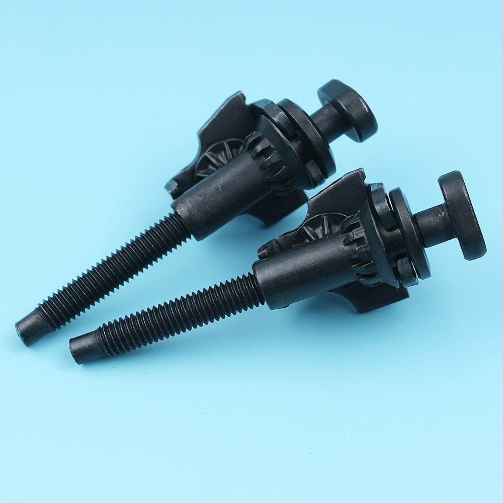 2 Tornillos de Ajuste del Tensor Cadena for Motosierra 340, 345, 346, XP, 350, 351, 353, 357, 359 E EPA (n.° 537071201)