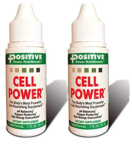 Cell Power Liquid High-Energy Concentrate , 1 oz. Bottle (Pack of 2) -Original 1949 Formula: pH Balancing, Oxygen Producing -1 oz. Makes over 75 quarts (2) Cell Power Liquid High-Energy Concentrate , 1 oz. Bottle (Pack of 2) -Original 1949 Formula: pH Balancing, Oxygen Producing -1 oz. Makes over 75 quarts (2)