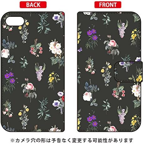 Notebook Type Smart Phone Case Sindee "Botanical (Black)"/For Ipod Touch 6 ND Generation) (atc6th – ijtc – 401 – li46