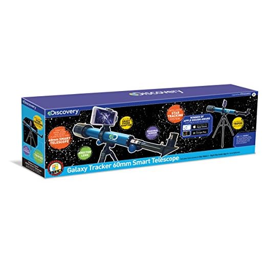 Discovery Channel TDK30 Galaxy Tracker 60mm Smart Telescope, Multi