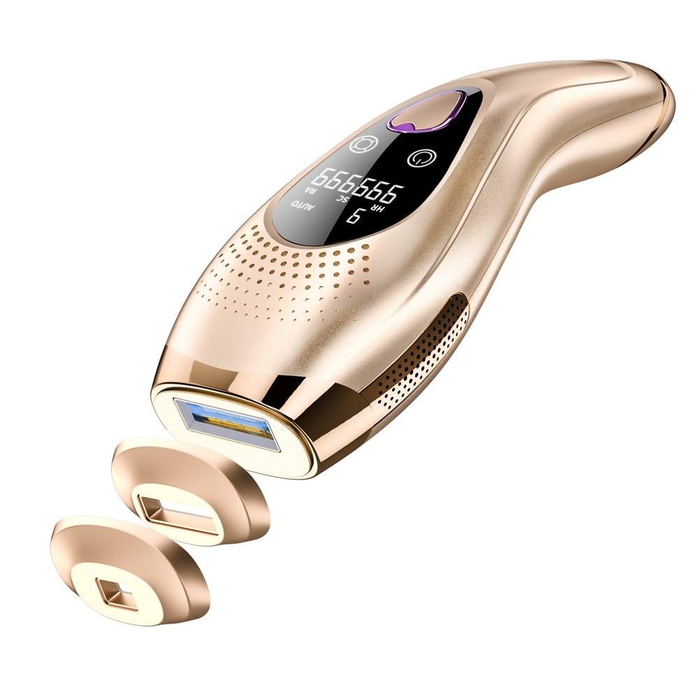 IPL Geräte Haarentfernung Laser (Rose Gold)