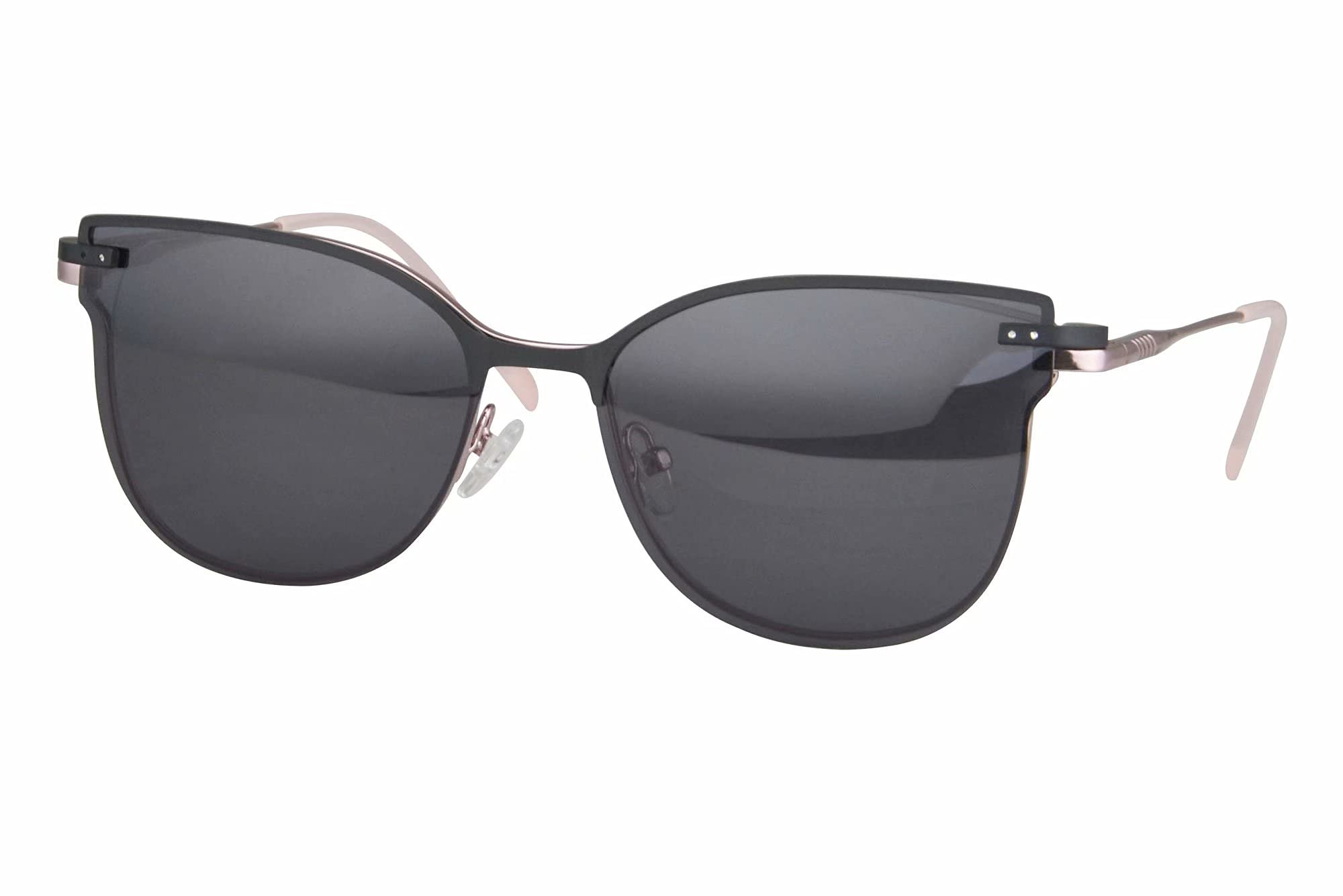 SHINU Damen Metallrahmen Progressive Multifokus-Lesebrille Blaulichtblockierende Brille mit Clip auf Polarisierten Sonnenbrillen-MF1020